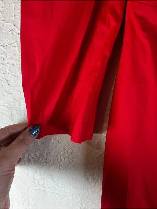 Lovers + Friends Isa Puff Sleeve Mini Dress in Cherry Red - Picture 8 of 15